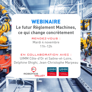 webinaire règlement machines
